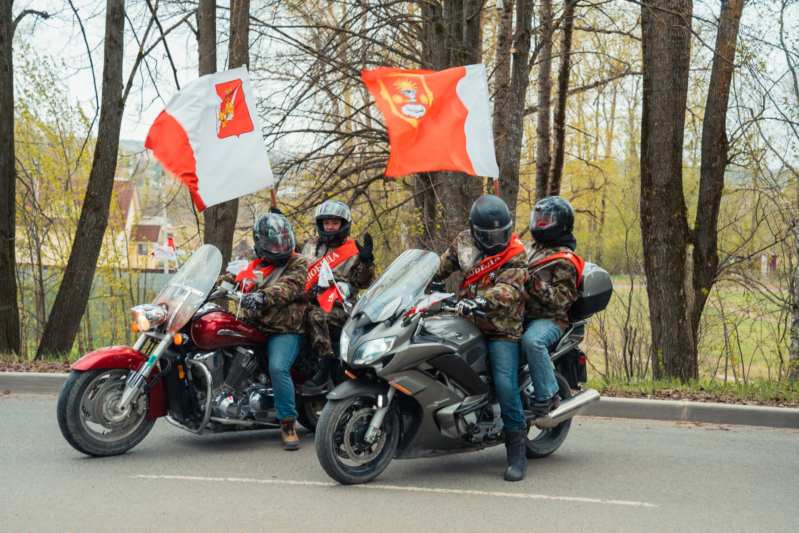 Участники Мотоагитпробега «Победа» вернулись домой! - Официальный сайт  Вологодской ГМХА